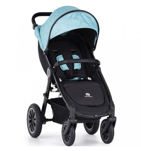 Petite&Mars Street2 Air Black - wózek spacerowy do 22kg | Airplane